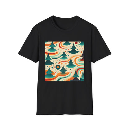 Echoes of the Groovy Sea | T-Shirt | 70s, 7712, Chris, Groovy, Marine, Pattern, Style, T-shirt, Texture, Vector | Prints with Passion