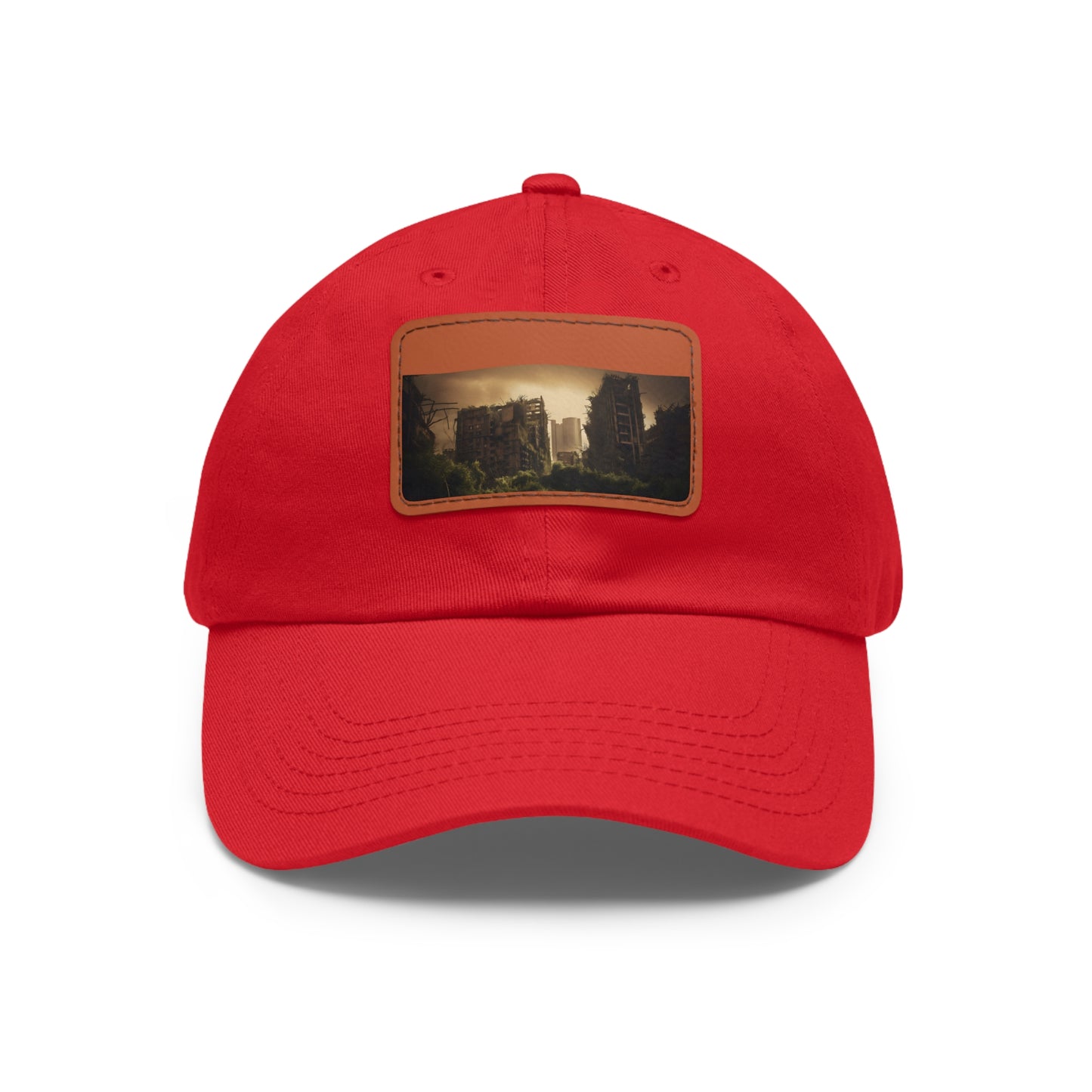 Twilight Ruins Embroidered Baseball Cap