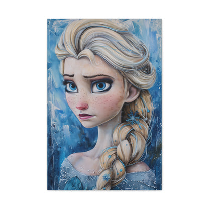 Elsa: Queen of Ice and Snow Canvas | Canvas | Art & Wall Decor, Canvas, Fall Picks, Hanging Hardware, Home & Living, Indoor, Top Spring Products, Valentine's Day promotion | Prints with Passion