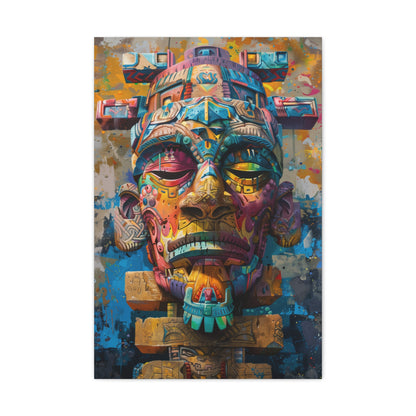 Neon Tribe: A Celebration of Color and Culture Canvas: genesis neon  rgb | Canvas | Art & Wall Decor, Canvas, Fall Picks, Hanging Hardware, Home & Living, Indoor, Top Spring Products, Valentine's Day promotion | Prints with Passion