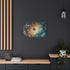 Time Vortex with Melting Numbers — Canvas Wall Art — Product Detail View 8