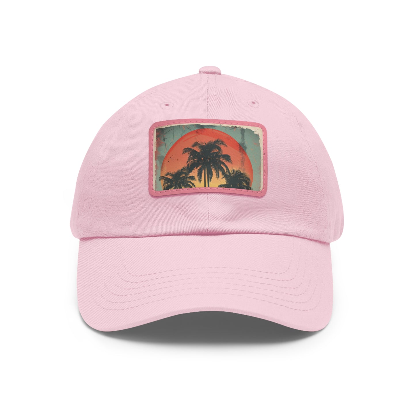 Retro Sunset Palm Cap