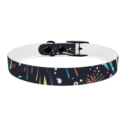 Dazzling Fireworks Dog Collar