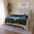 Book Pages Turning into Constellations Plush Fleece Throw Blanket
