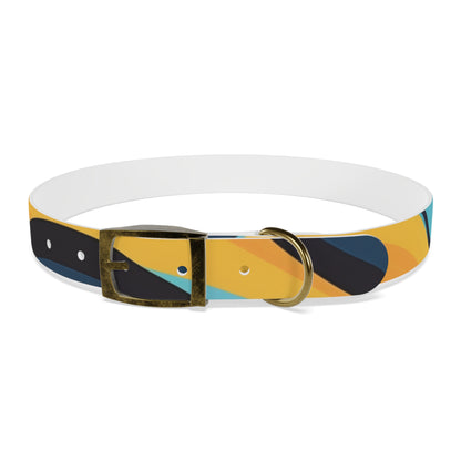 Retro Waves Dog Collar: Vibrant Style