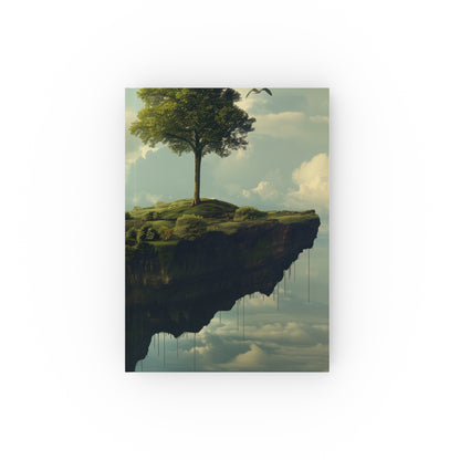 "Dive into creativity with Floating Thoughts: A Surreal Landscape Journal - perfect material for all seasons and a great gift 🎁"