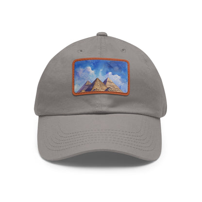 Pyramid Dreams: Egyptian Pyramids Watercolor Baseball Cap