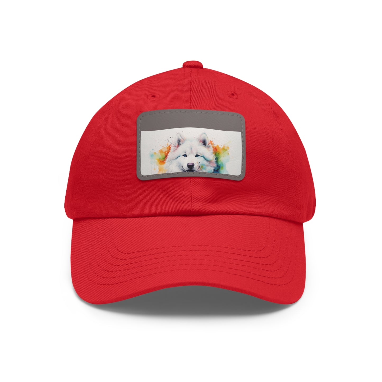 Watercolor Samoyed Charm Baseball Cap