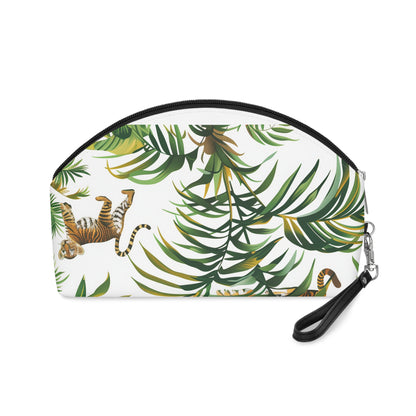 Tiger Safari Print Makeup Bag