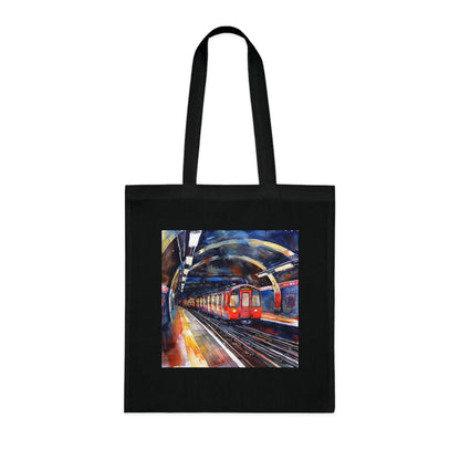 Tube Travels Watercolor Tote Bag