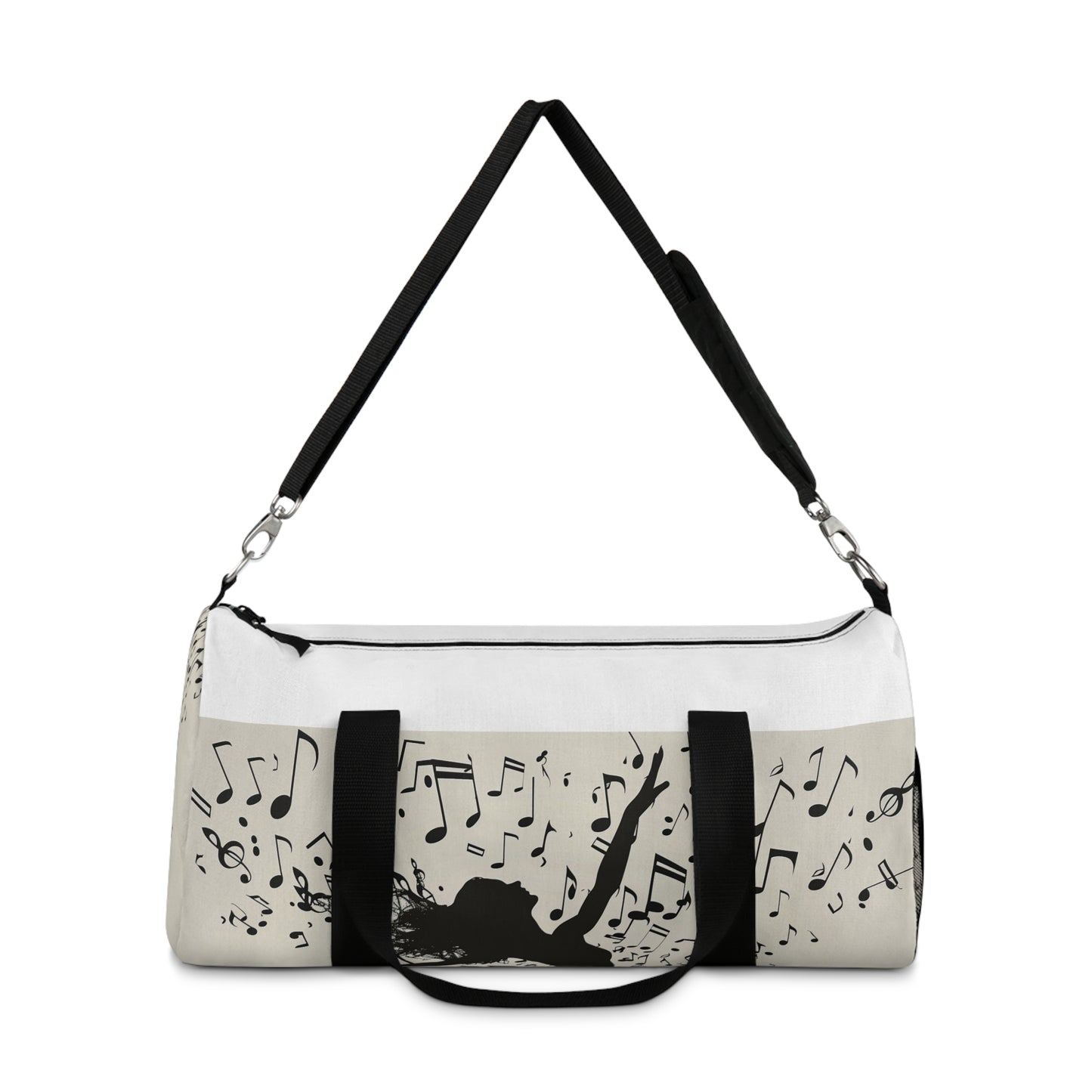 Dancer Note Silhouette Duffel Bag