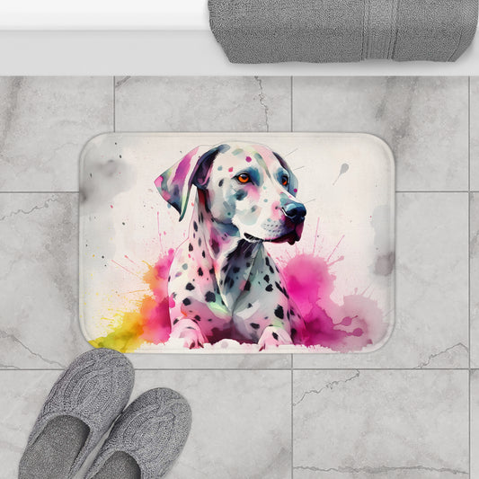 Dalmatian Dash Bath Mat | Bath Mats | Bath, Bathroom, Home & Living, Indoor, Sublimation | Prints with Passion