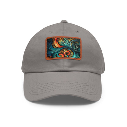 Geo Fractal Snapback Cap