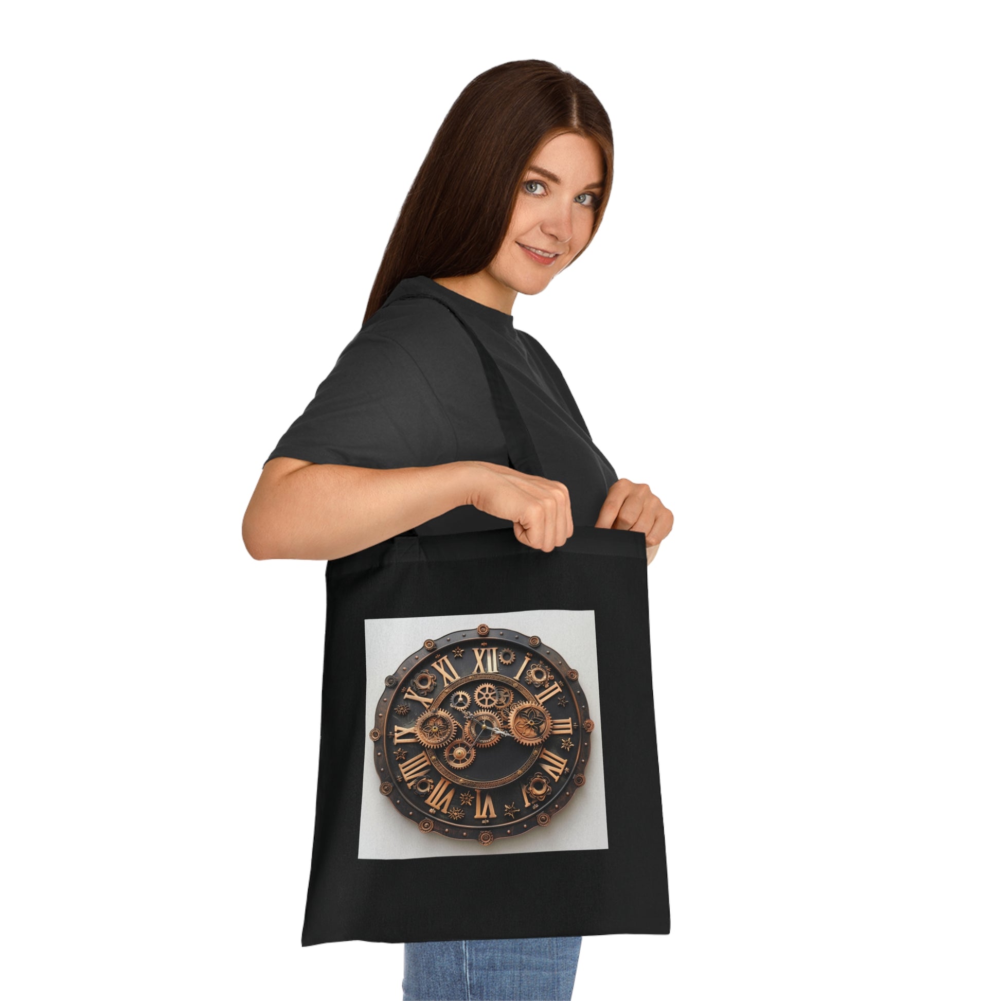 Time Traveler's Tote Bag | Tote Bag | Accessories, Bags, Cotton, DTG, Totes | Prints with Passion