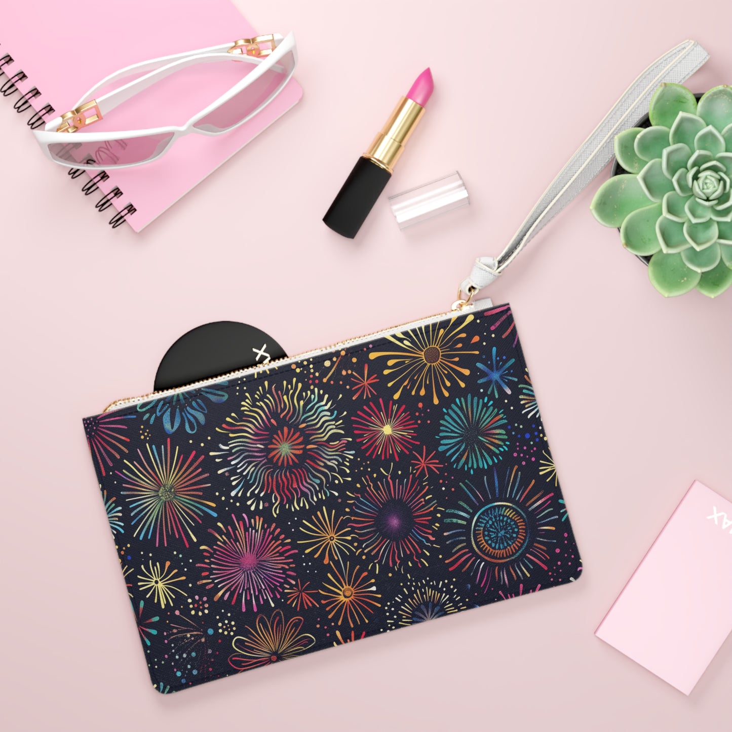 Fireworks Fiesta Clutch Bag