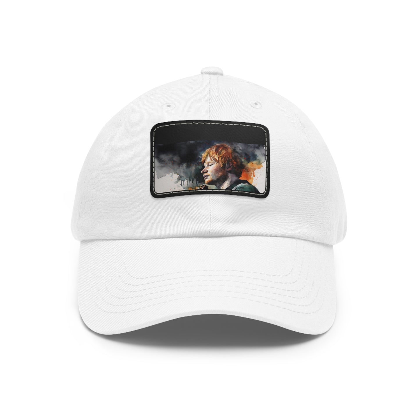 Ed Sheeran Watercolor Splatter Baseball Cap