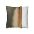 Desert Storm with Giant Sand Serpent (Edition II) — 40×40 Cushion Cover — Sofa & Living Room Lifestyle View