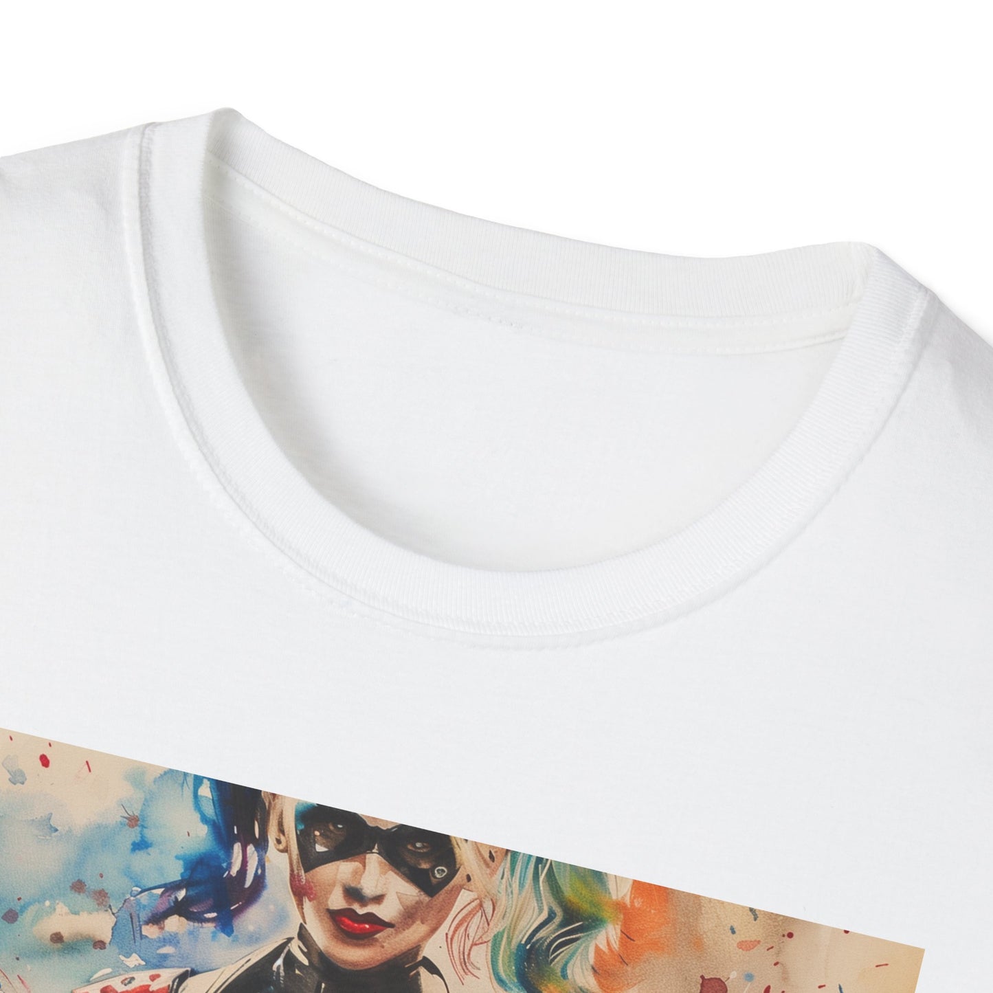 Gotham's Jester: A Harley Quinn T-Shirt