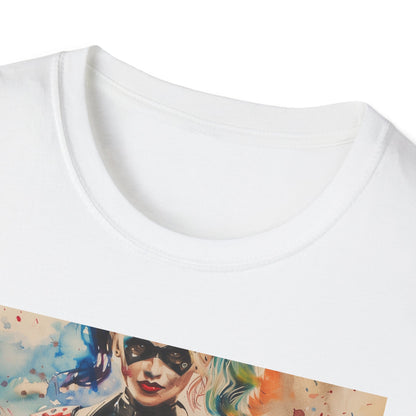 Gotham's Jester: A Harley Quinn T-Shirt