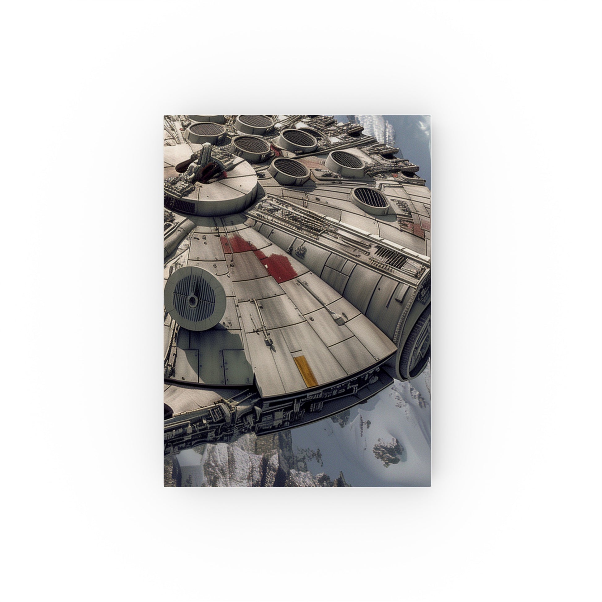 "Millennium Falcon Logs: A Smuggler's Journal - High-Quality Star Wars-inspired Journal for Galactic Adventures!"