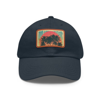 Sunset Palms Retro Cap