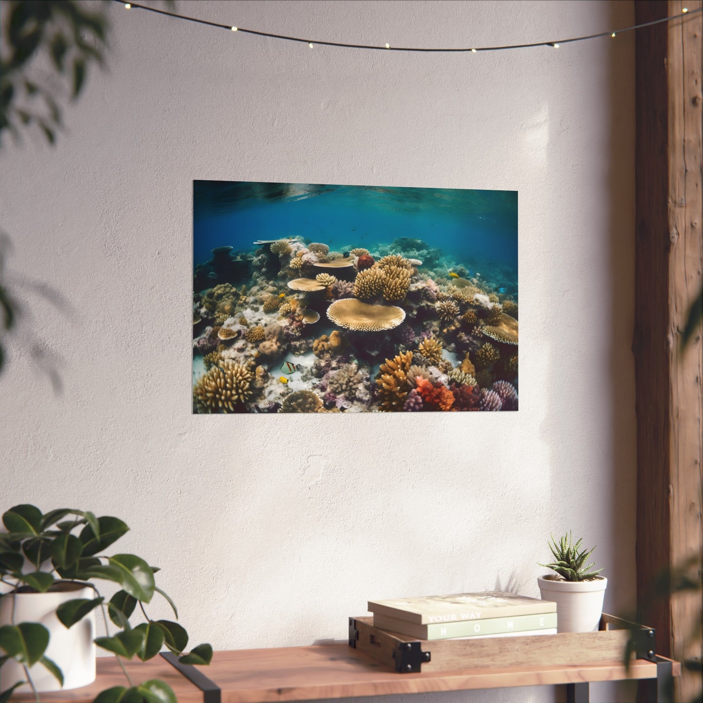 while gentle sea turtles glide effortlessly by. This artwork captures the essence of Australia's underwater treasure