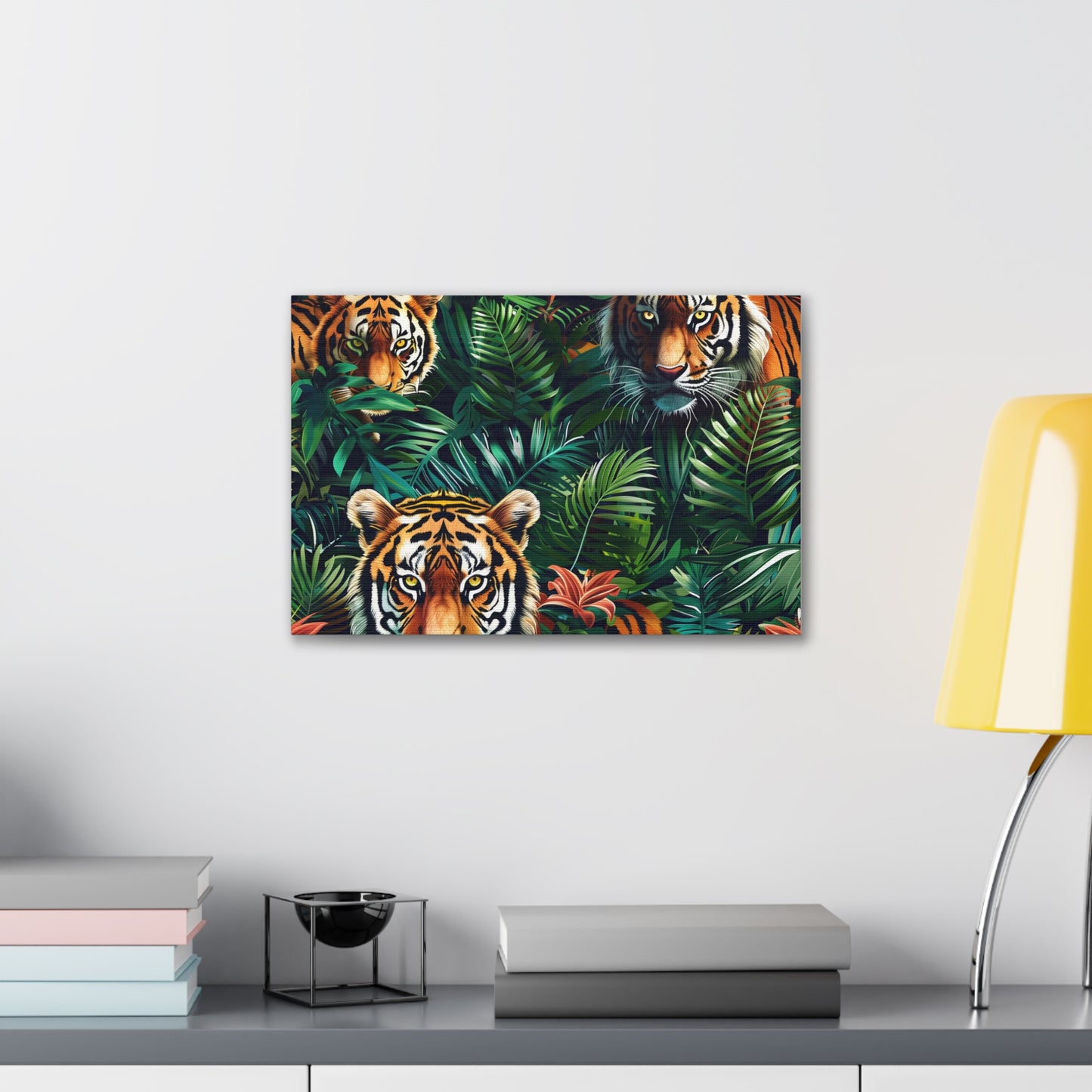 Tiger Paradise Canvas Print