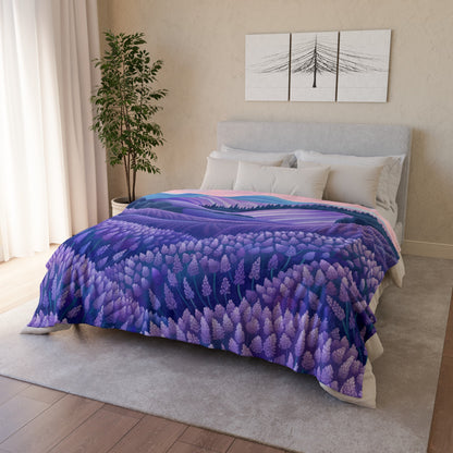 this seamless pattern blanket is both stylish and soothing.