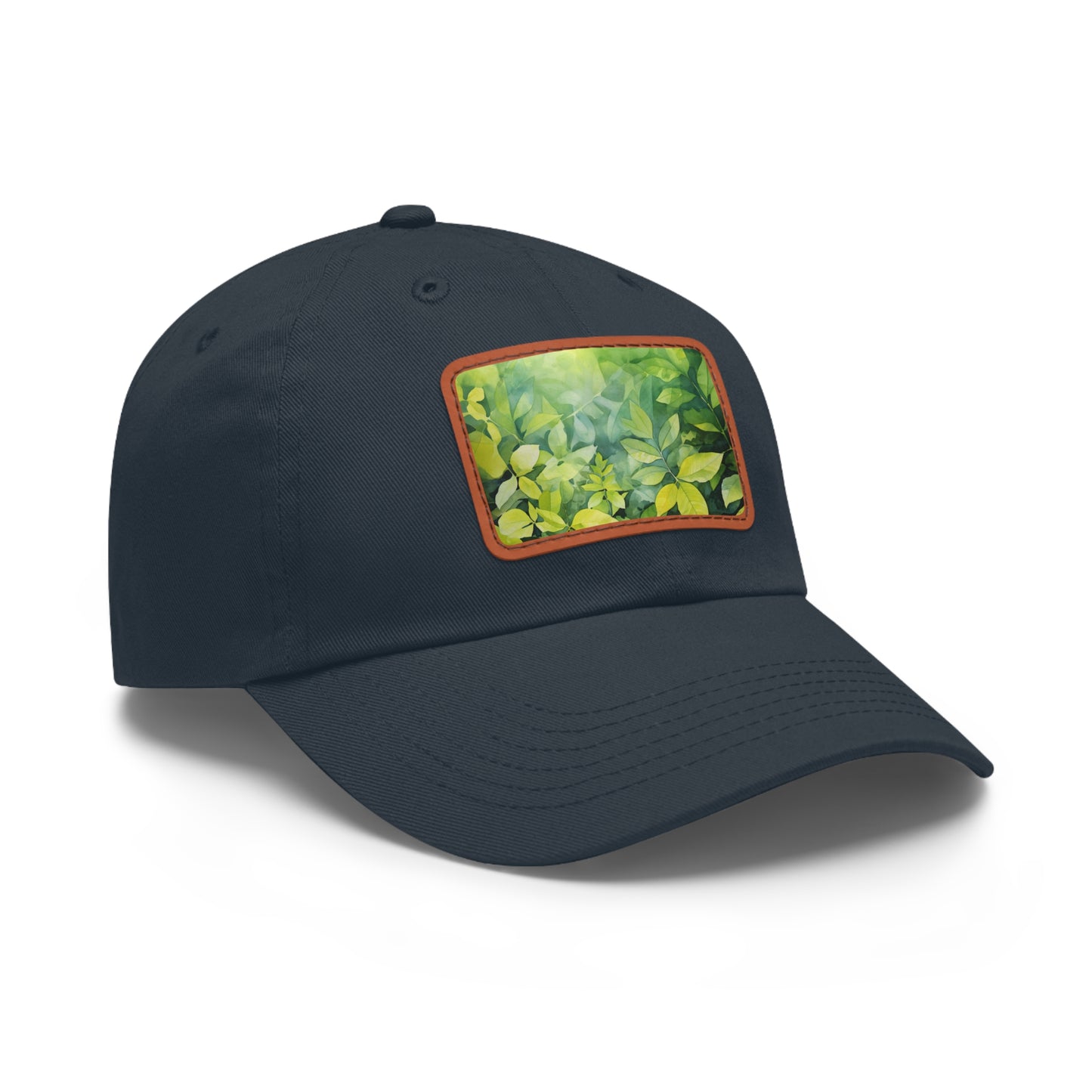 Summer Breeze Watercolor Foliage Cap