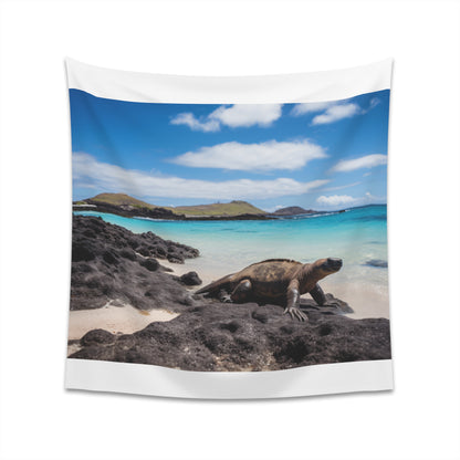 Tropical Wall Hangings: Island Symphony Wall Tapestry