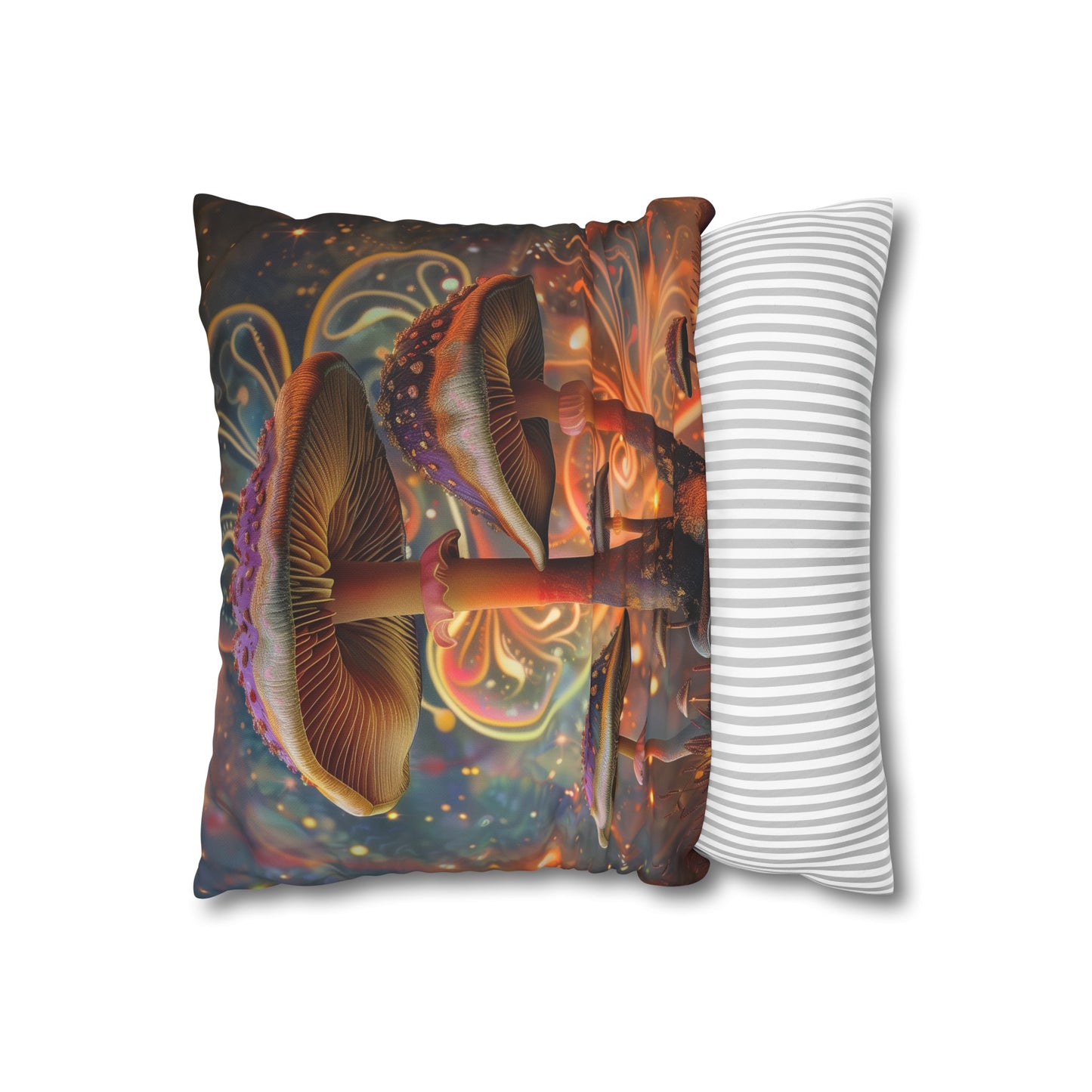 "Colorful Mystical Forest Pillowcase - High-Quality, Comfortable, Stylish Design Perfect for All Seasons, Makes a Great Gift - Shop Now!"