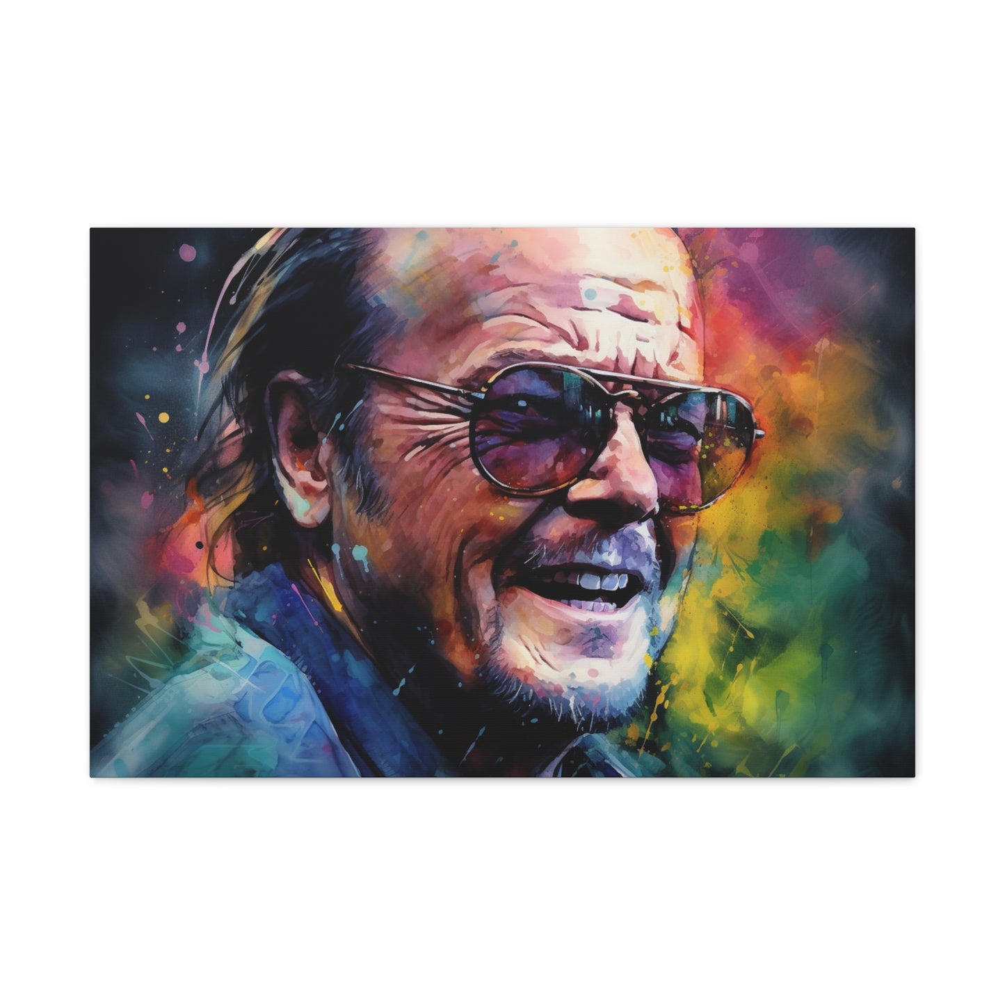 Iconic Jack Nicholson Canvas Print: The Shining Edition | Canvas | Art & Wall Decor, Canvas, Fall Picks, Hanging Hardware, Home & Living, Indoor, Top Spring Products, Valentine's Day promotion | Prints with Passion