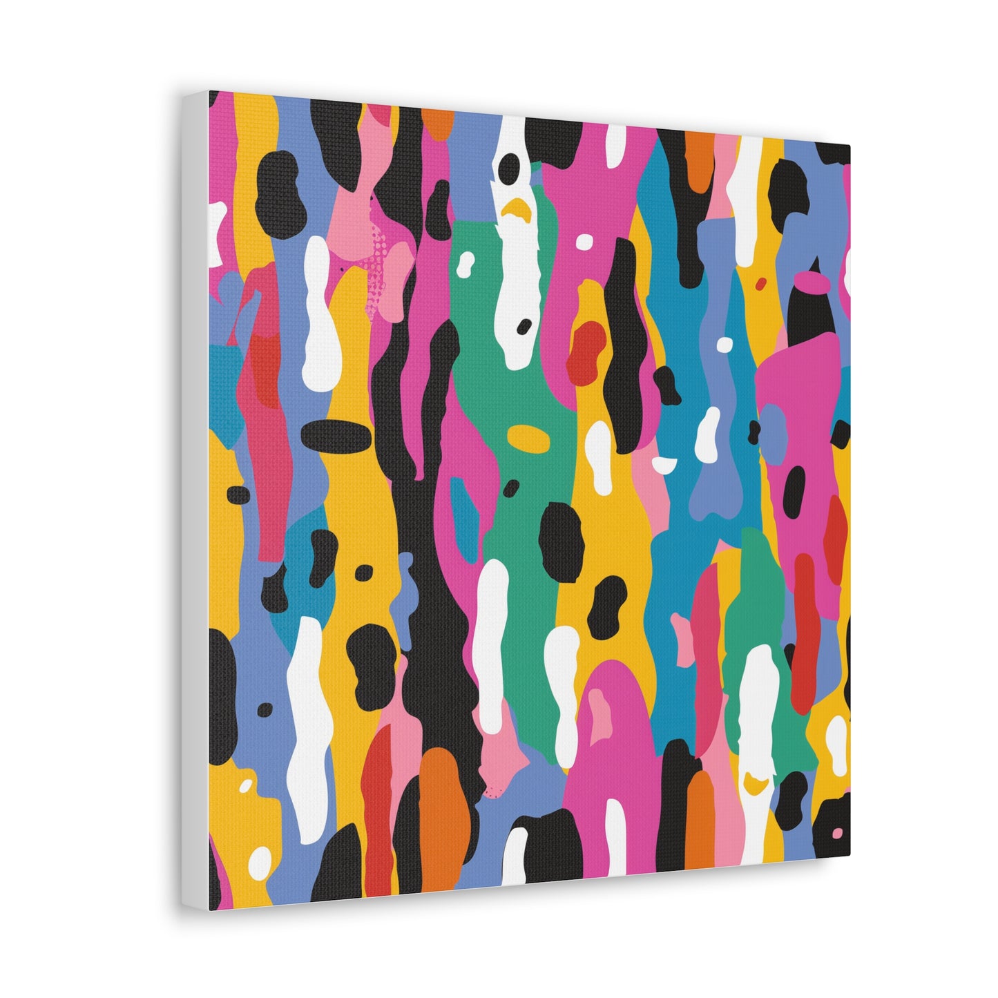 Vibrant Abstract Canvas Art