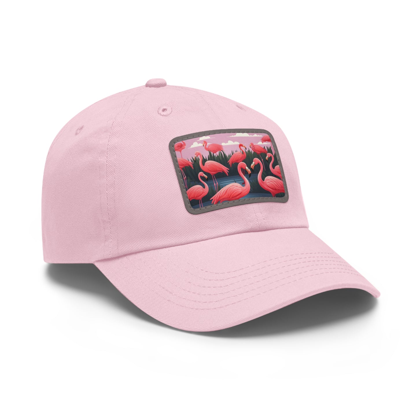 Flamboyant Flamingo Print Baseball Cap