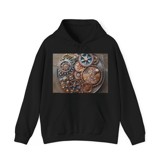 Clockwork Heart Steampunk Goggles Hoodie | Hoodies | DTG, Hoodies, Men's Clothing, Regular fit, Unisex, Women's Clothing | Prints with Passion