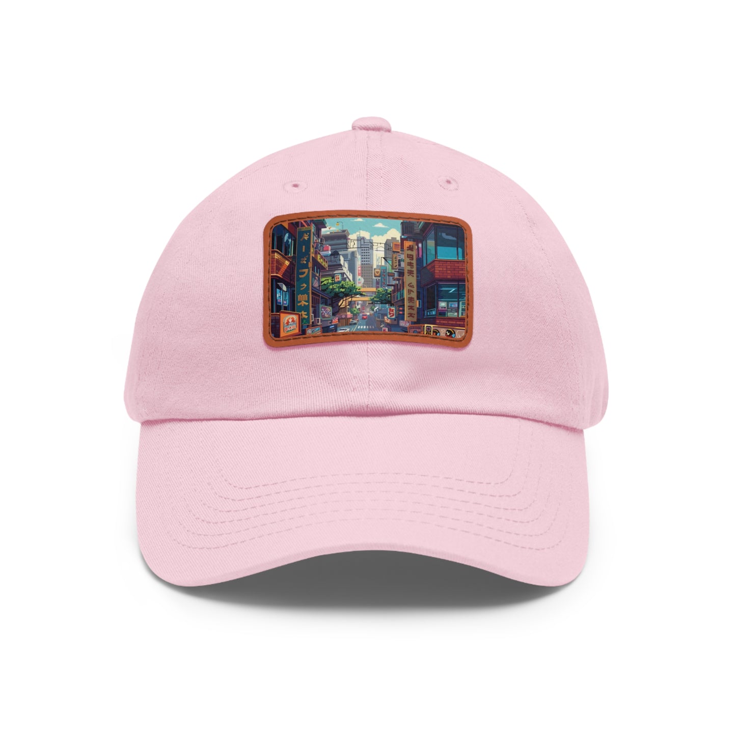 Retro Pixel Power Baseball Cap