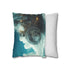 Dream Machine Surrounded by Thought Clouds — 40×40 Cushion Cover — Sofa & Living Room Lifestyle View