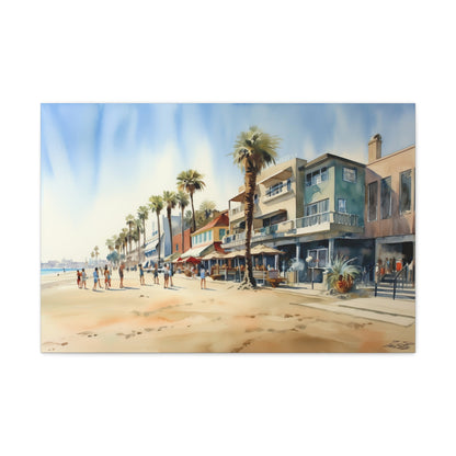 Venice Beach Canvas Print | Canvas | Art & Wall Decor, Canvas, Fall Picks, Hanging Hardware, Home & Living, Indoor, Top Spring Products, Valentine's Day promotion | Prints with Passion