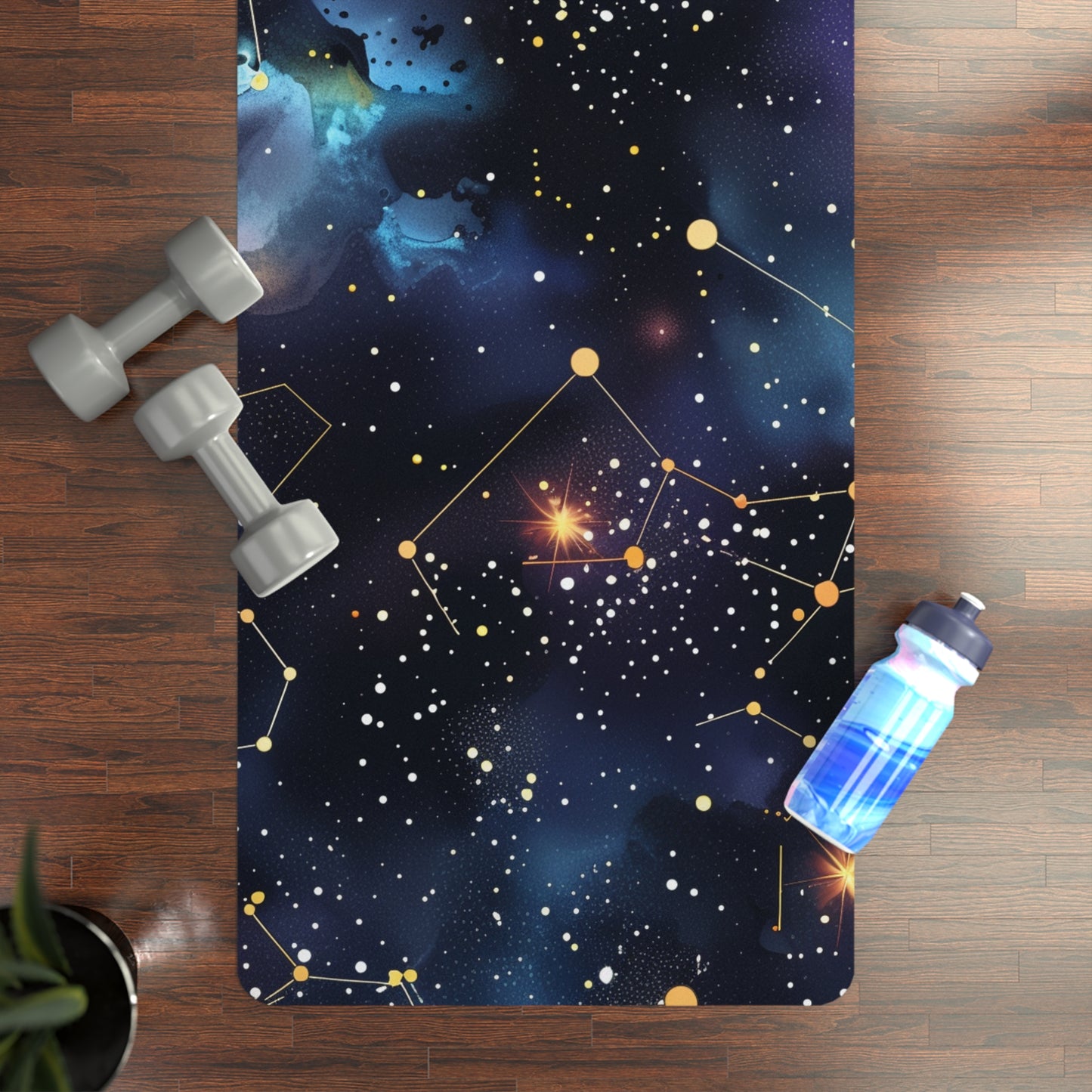 Starry Night Yoga Mat