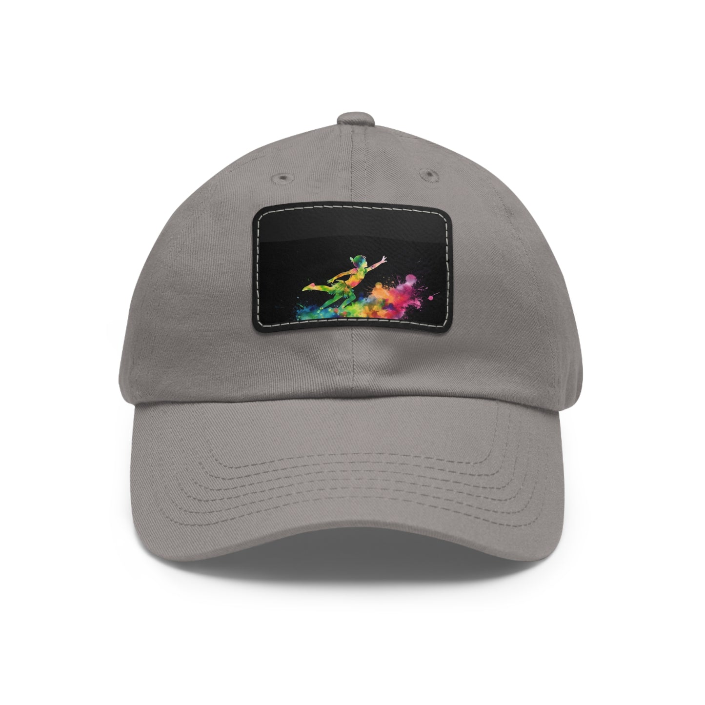 Neverland Neon Watercolor Cap