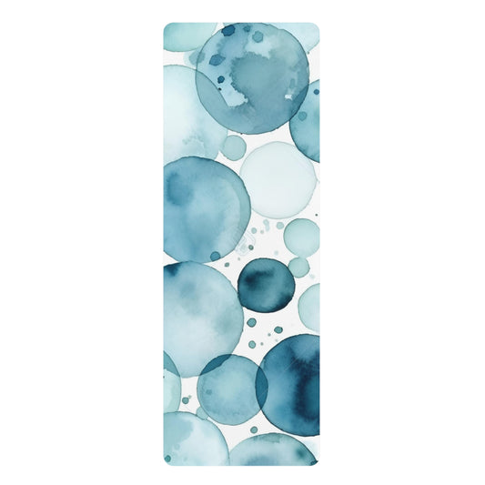 Ocean Eyes Rubber Yoga Mat