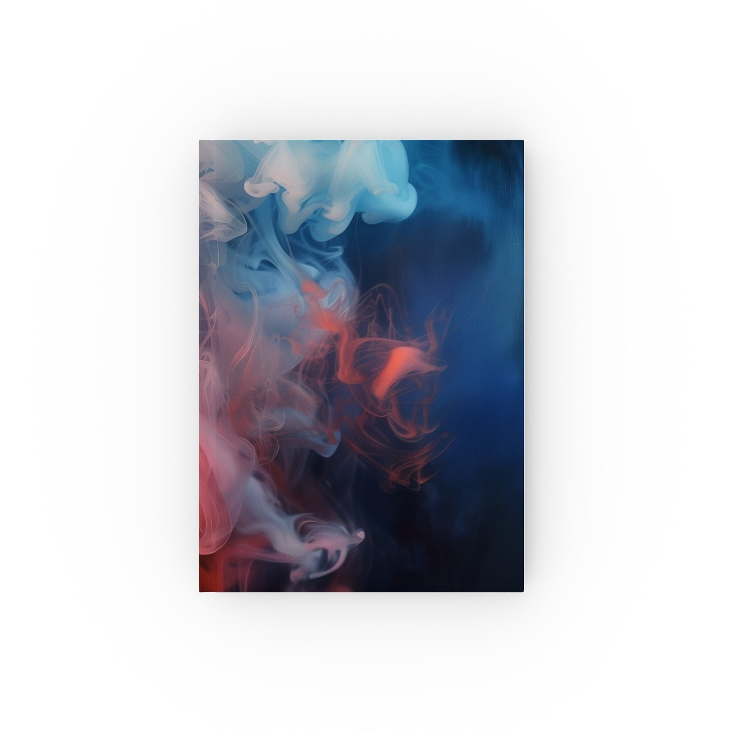 "Abstract Smoke Art Journal - Embrace the ephemeral beauty of swirling designs and ethereal forms!"