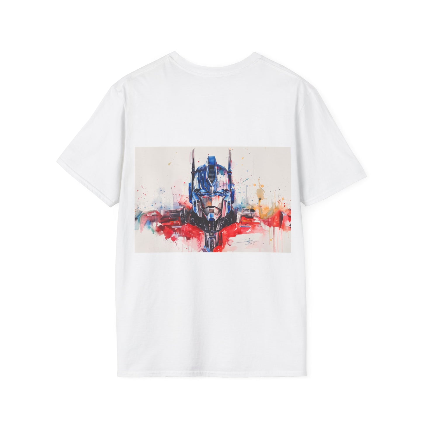 Transform Your Style with Optimus Prime Watercolor Tee