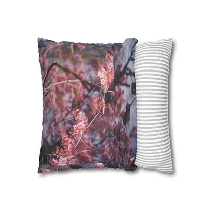 "Premium Sakura Serenity Pillowcase - Japanese Cherry Blossom Design for Tranquil Sleep"