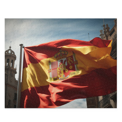 Spain Flag Jigsaw Puzzle | Puzzle | Back-to-School, Fall Picks, Games, Holiday Picks, Home & Living, Puzzles, TikTok, Valentine's Day, Valentine's Day Picks | Prints with Passion