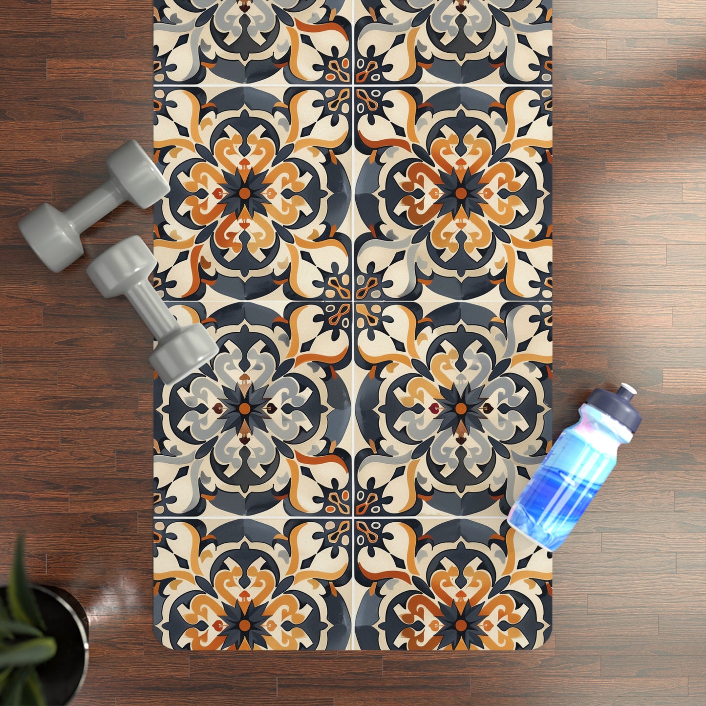 Artisan Tiles Yoga Mat: Embrace Wellness