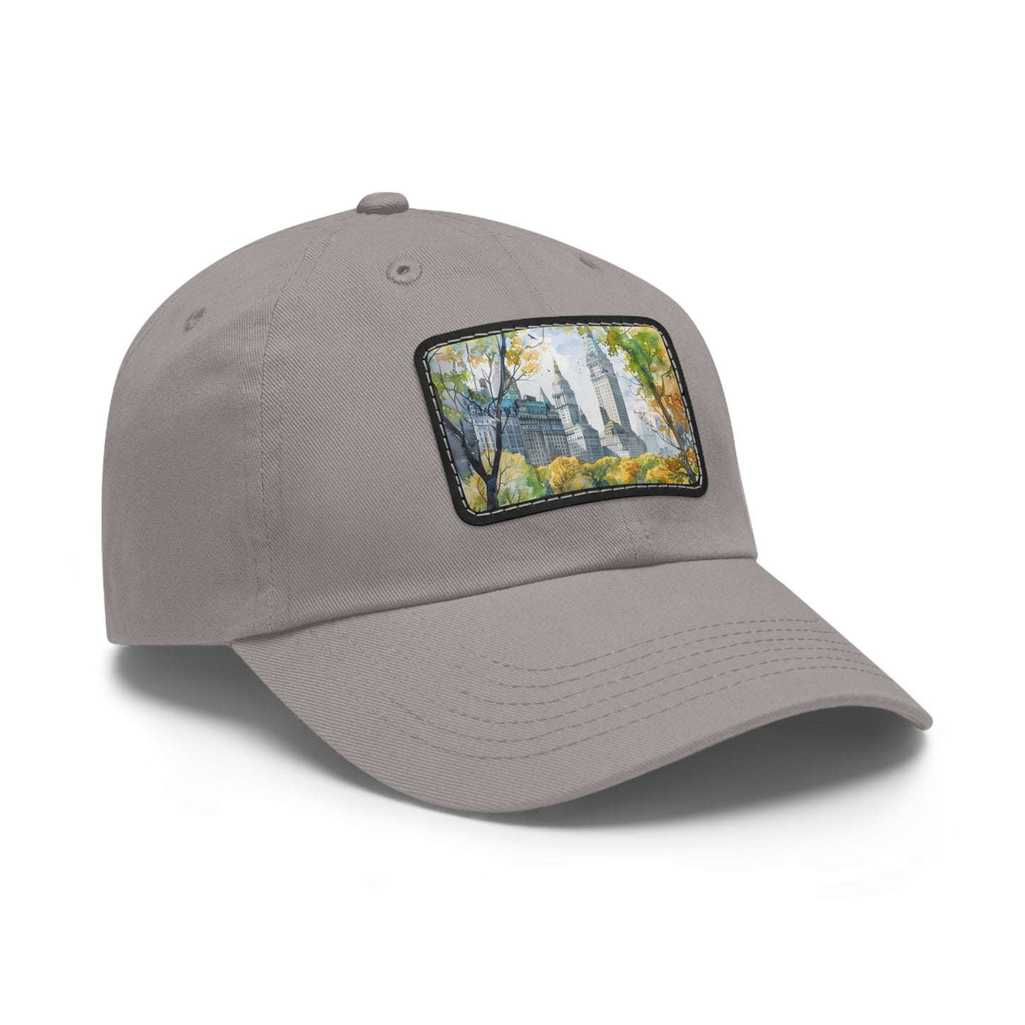 Central Park Splendor Watercolor Baseball Cap