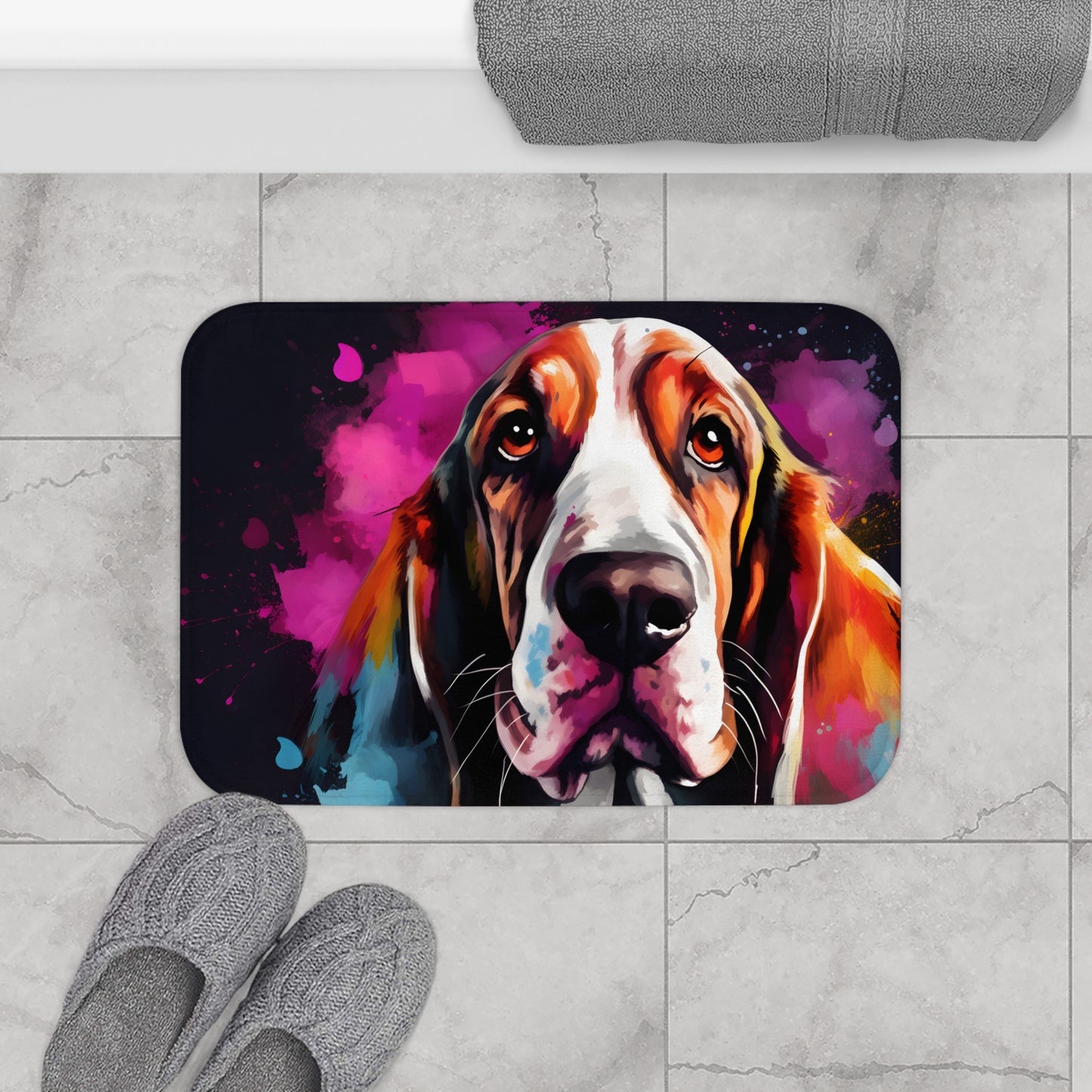 Basset Buddy Bath Mat