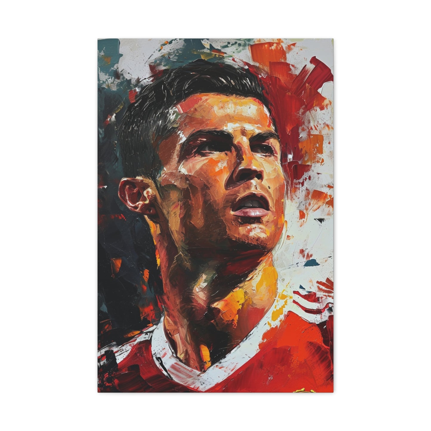 The Return of a King: Ronaldo at Old Trafford | Canvas | Art & Wall Decor, Canvas, Fall Picks, Hanging Hardware, Home & Living, Indoor, Top Spring Products, Valentine's Day promotion | Prints with Passion