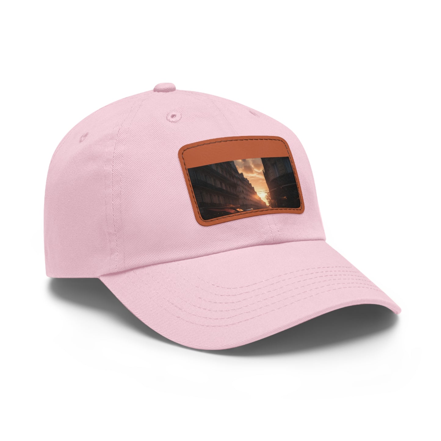 Parisian Twilight Street Baseball Cap